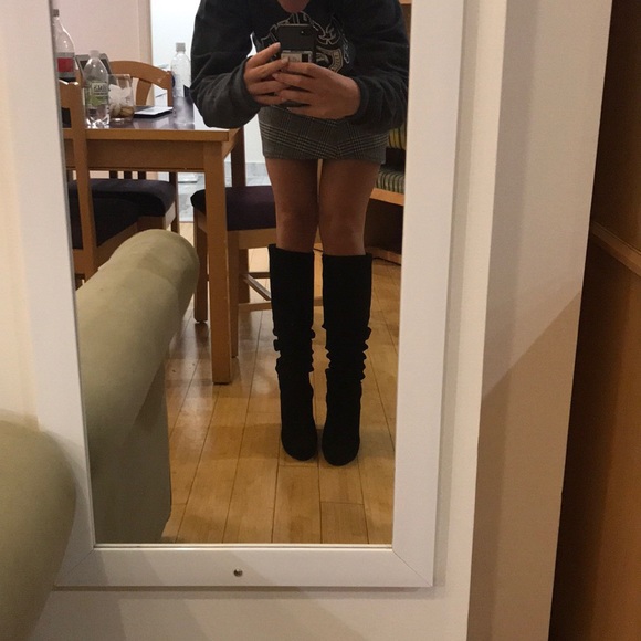 Prada knee high wedge boots - Picture 2 of 8